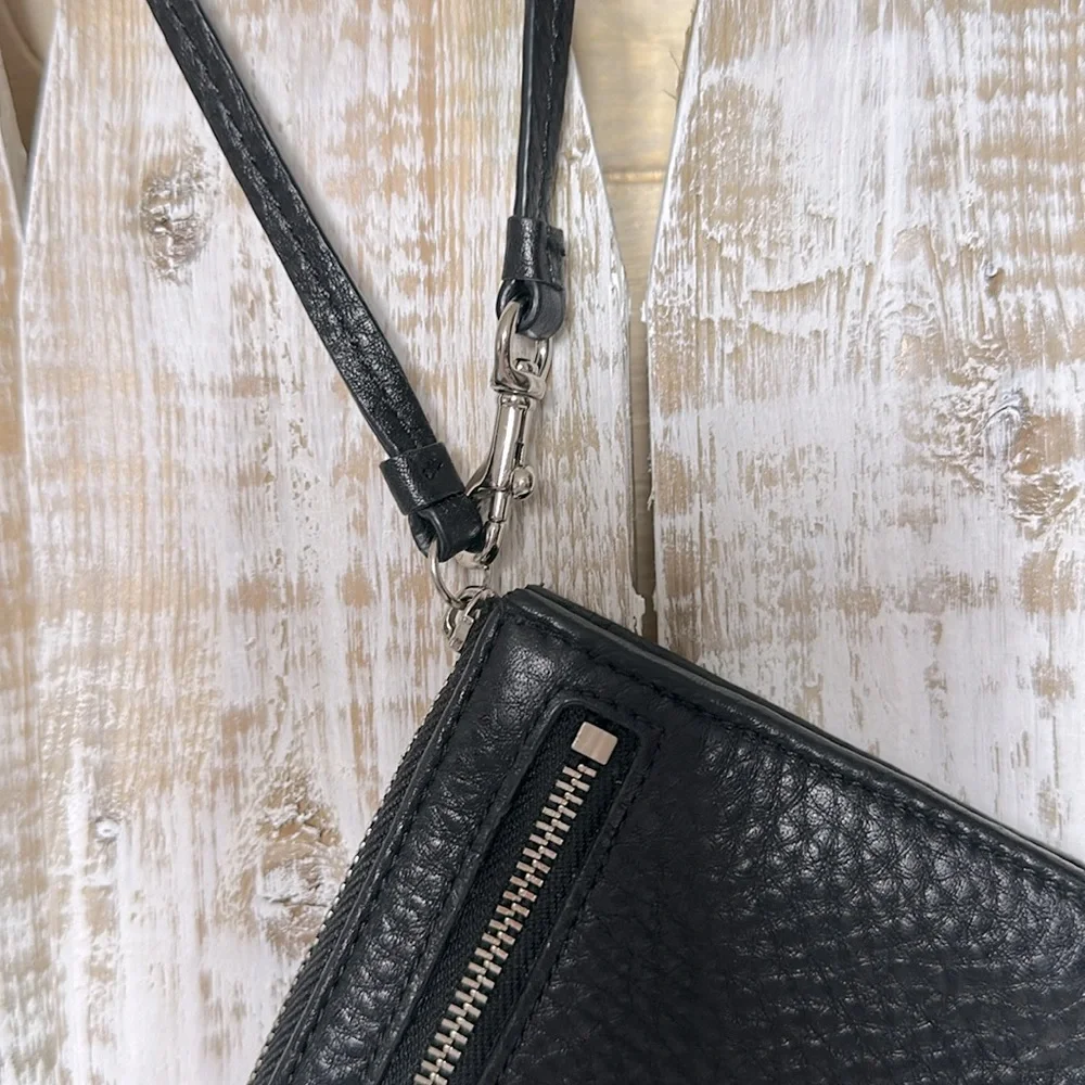 Coach Bleecker L Zip Wallet Black